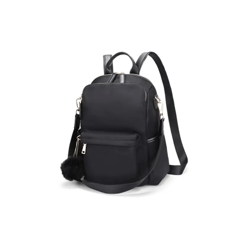 CLEVER& KETCH Oxford Backpack Regular Women's Ecru/Black/Gray/Gray Pink-7