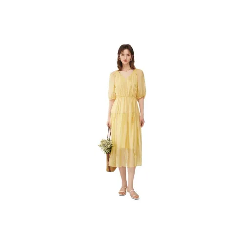 DESIGNICE Long-Sleeved Dresses Women's Primulin