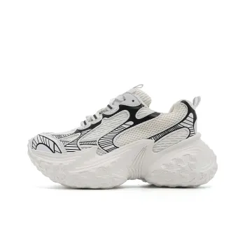 EBLAN Low Top Chunky Sneakers Women's White
