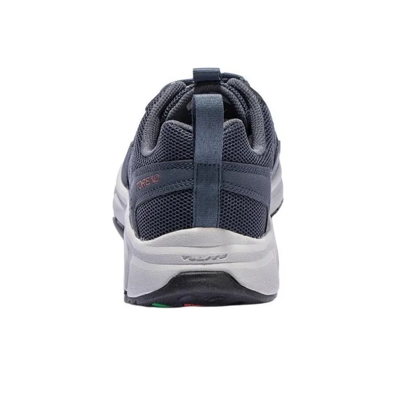 TOREAD Slip Resistant, Abrasion Resistant, Breathable Low Top Hiking Shoes Men's Blue Red-3
