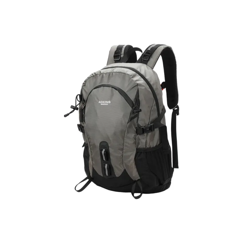 AOKING AK Canvas Breathable Lightweight Wear Resistant Water Resistant Double Shoulder Backpack-1