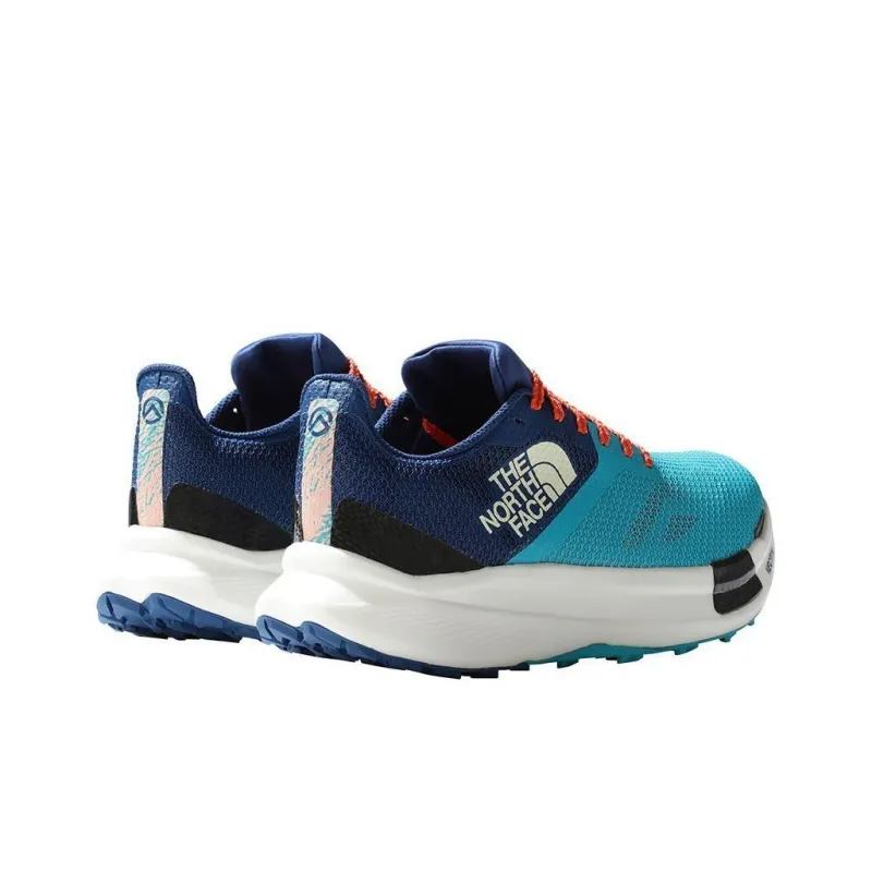 THE NORTH FACE Cushioned Slip Resistant Breathable Low Top Running Shoes Men's Blue-2