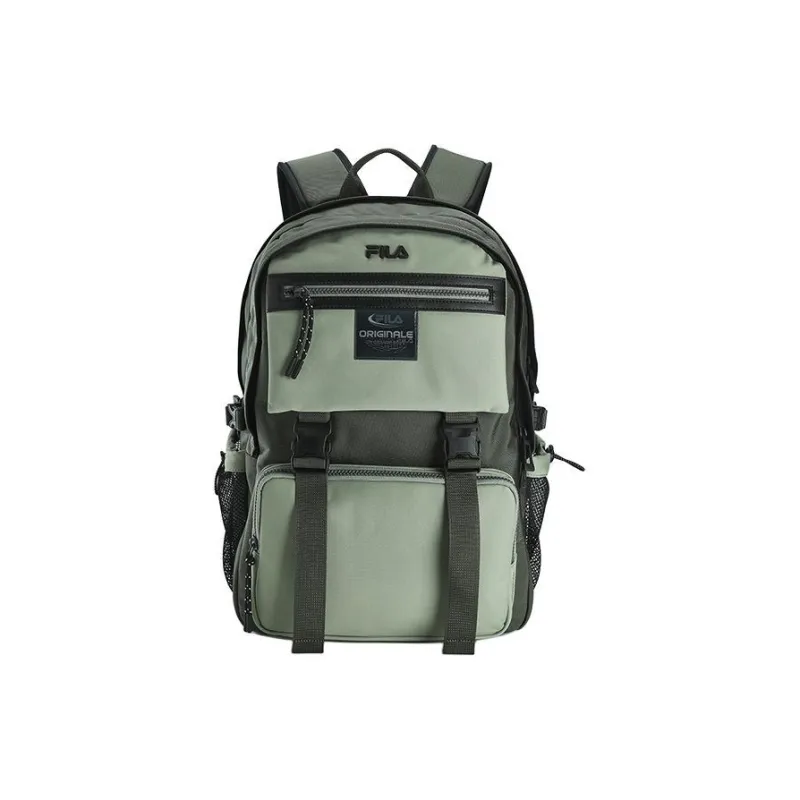 FILA Fabric Backpack Regular Men's Crab Shell Gray-0