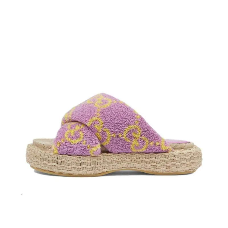 GUCCI Slide Slippers Women's Purple-0