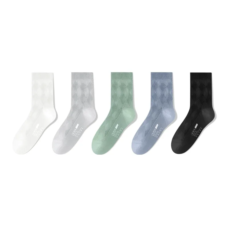 B&C.Room Mid Calf Socks Men's 5 Pack-6