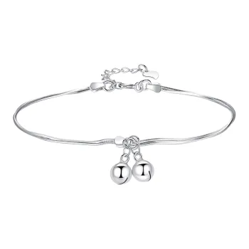 Fu Ru Ji S925 Silver Anklets Women's