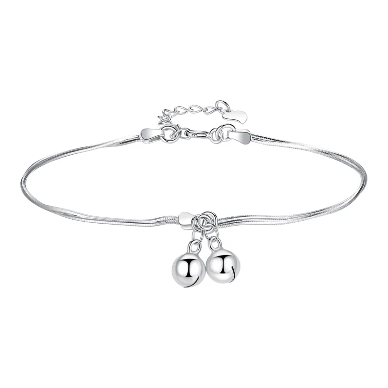 Fu Ru Ji S925 Silver Anklets Women's-0