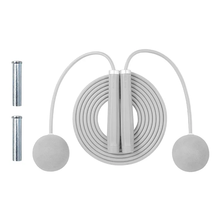 Keep Aerobic Fat Reduction Non Countable Jump Ropes Fitness Crowd ABS Aluminum Handle PVC Rope EVA Ball 3m-2