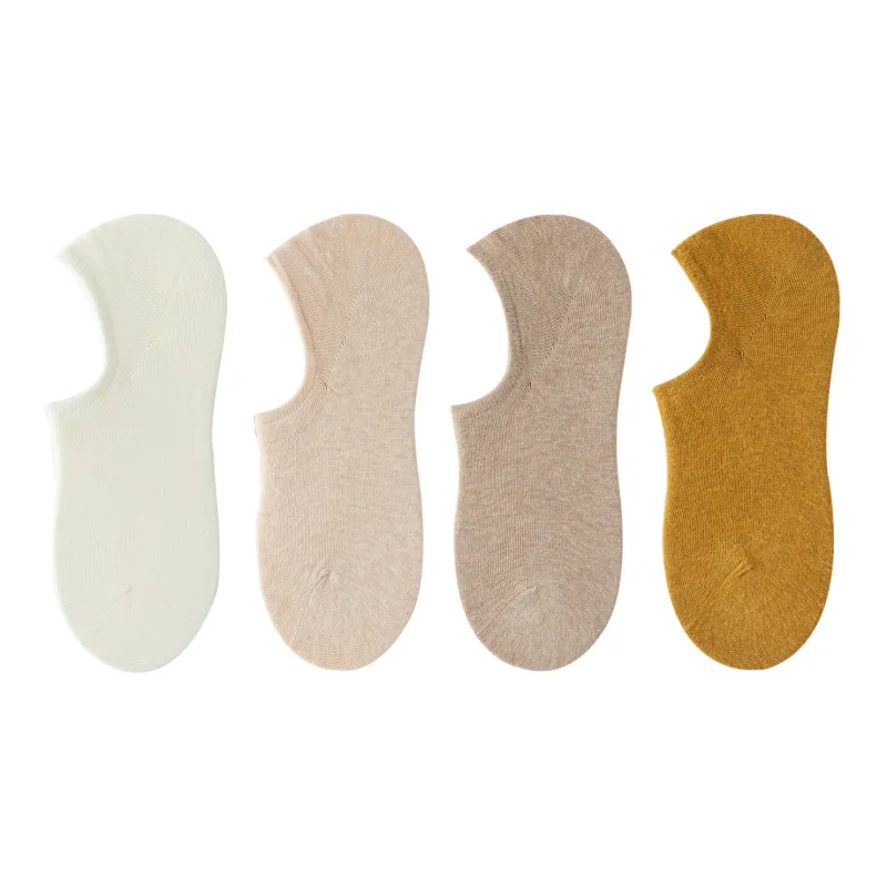 XXLLG Spring And Fall No-Show Socks Women's 4 Pack-7
