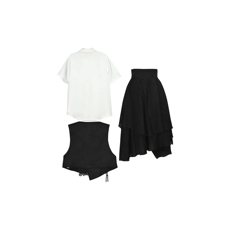 SNBL Two Piece Skirt Sets Women's-1