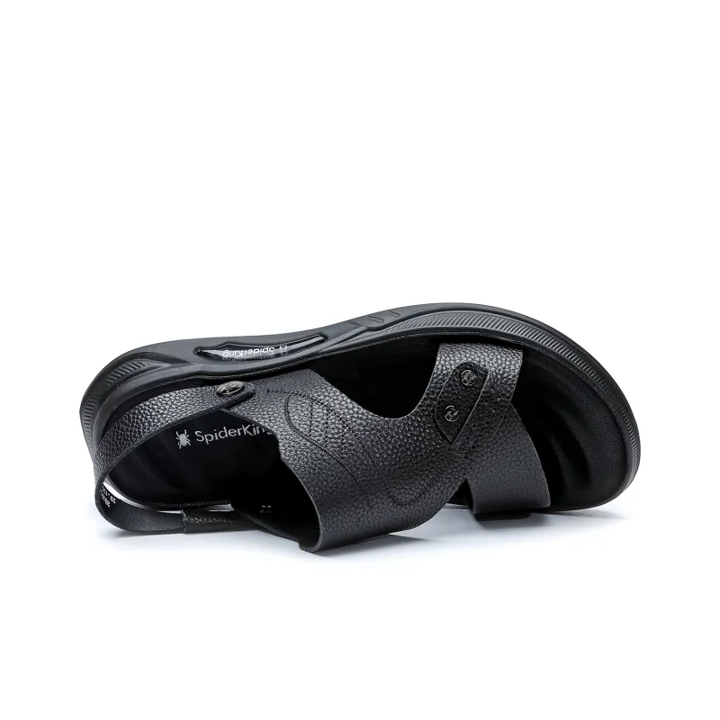 Spider King Beach Sandals Men's Black-2