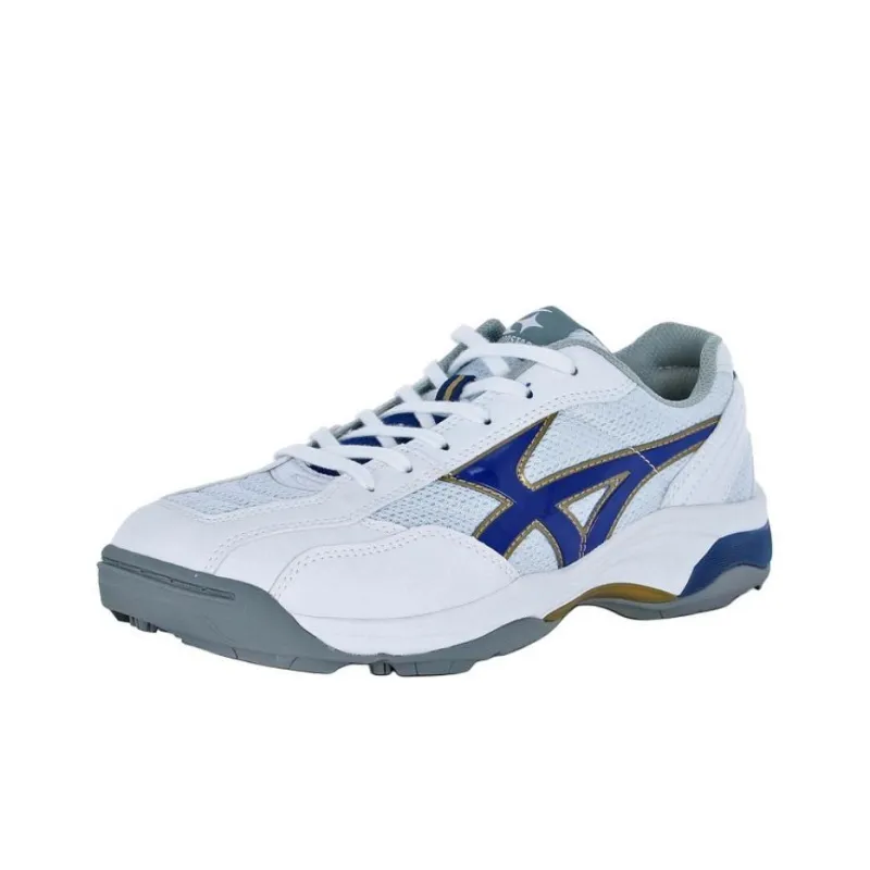 MoonStar MS 3400G Cushioning Anti-Slip Wear-Resistant Breathability Low-Top Casual Shoes Unisex White Blue-2