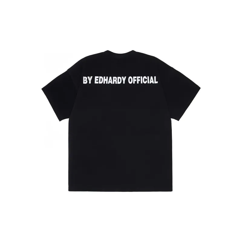 ED HARDY X T Shirts Unisex Black-1