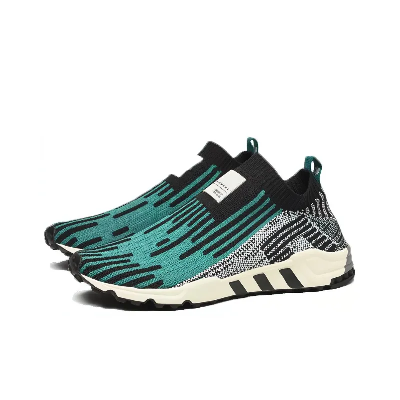 Adidas Eqt Support Sock Core Black Sub Green-2