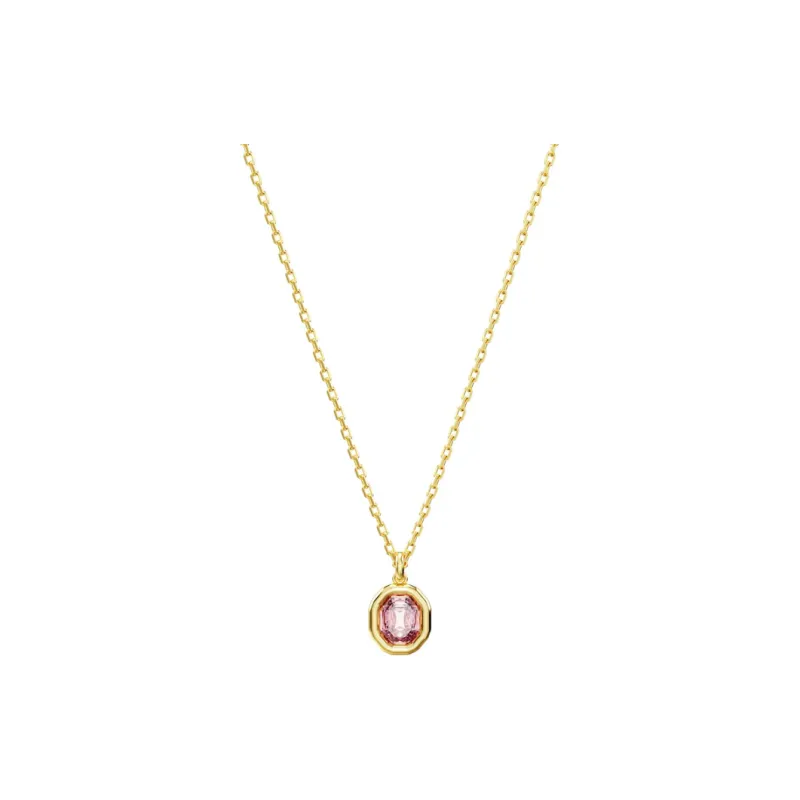 Swarovski Gold-Plated Cubic Zirconia Faux Crystal Necklaces Women's Gold-0