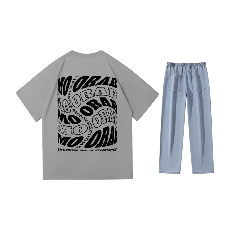 A.X.S.K x MOORAB Casual Sportswear Unisex-24
