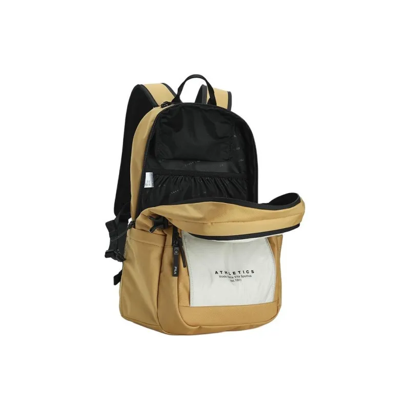 FILA Fabric Backpack Extra Small Unisex Narcissus Ginger Yellow-4