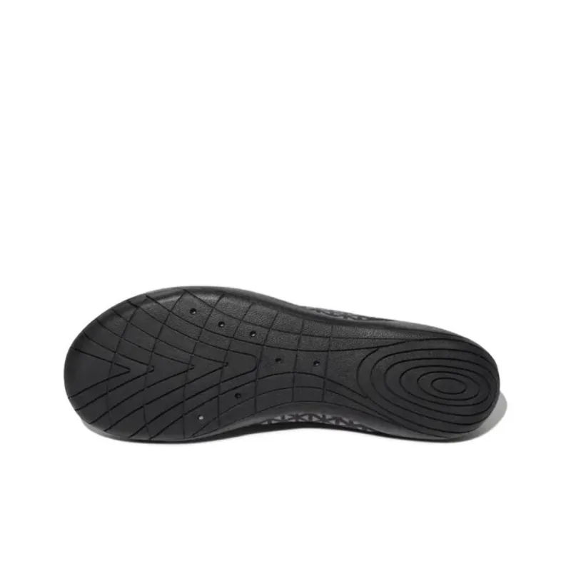 FILA Slick Aqua Abrasion Resistant Breathable Low Top Outdoor Shoes Unisex Black-5
