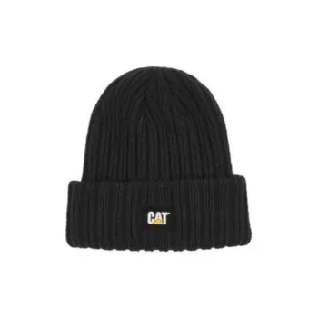 CAT Cotton Beanies Unisex Black