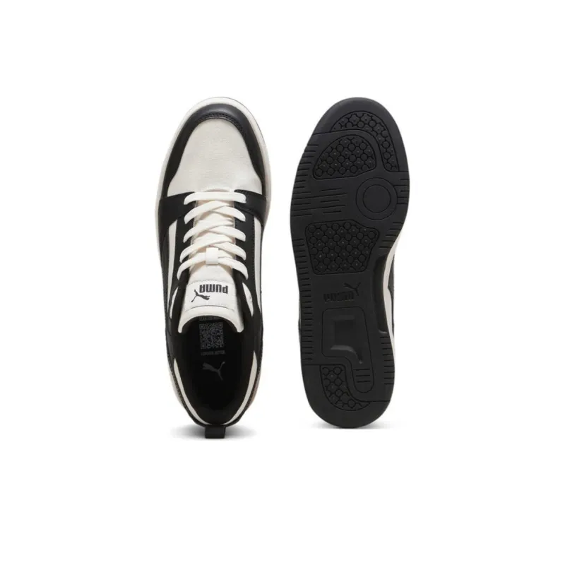 PUMA Rebound V6 Low Cv 'Black Warm White'-4