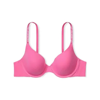 Victoria's Secret THE T-SHIRT Lightly Lined Full-Coverage Micrb Bra/HP Bra Women's Pink