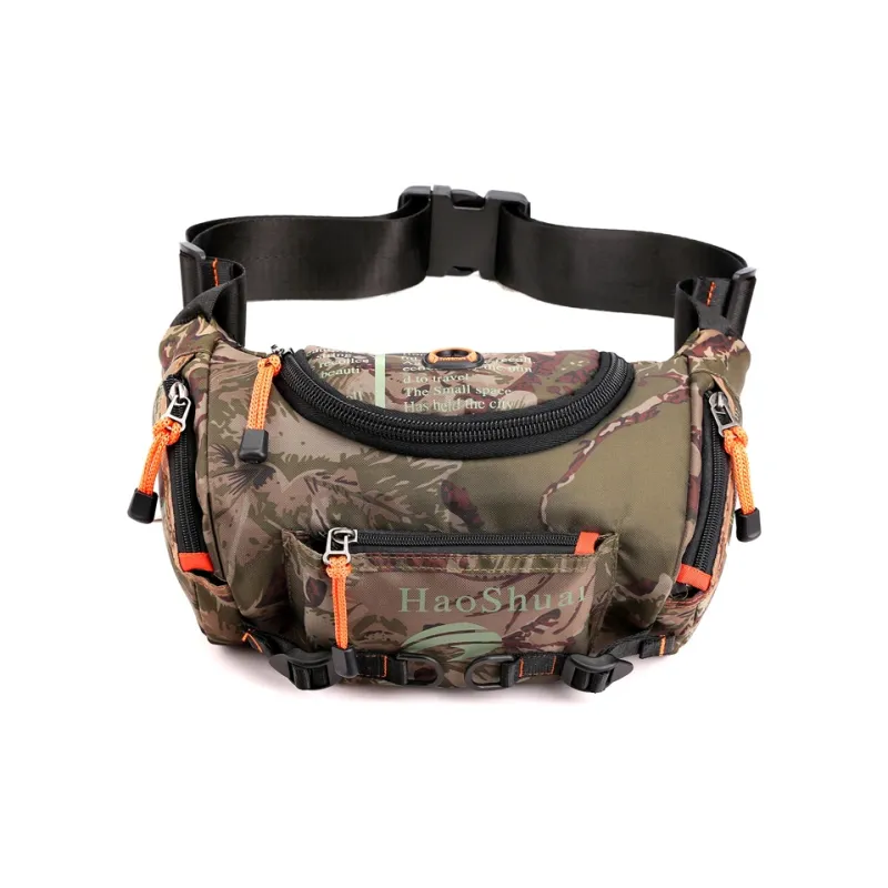 Venerable Brahma Nylon Shoulder Bag Crossbody Bag Regular Men's Dark Blue/Army Green/Black/Camouflage/Jasper-9