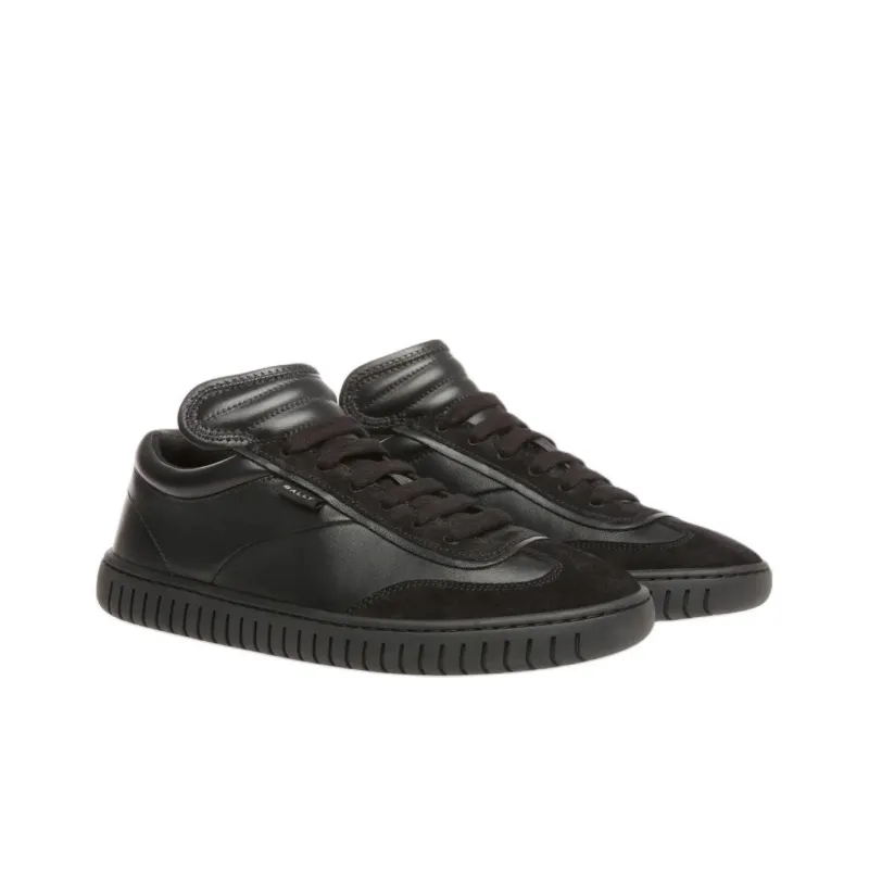 BALLY Player Lace-up Leather Sneakers-2