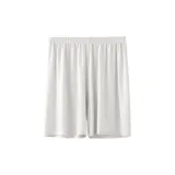 Thigh-Length Pants-Jade White