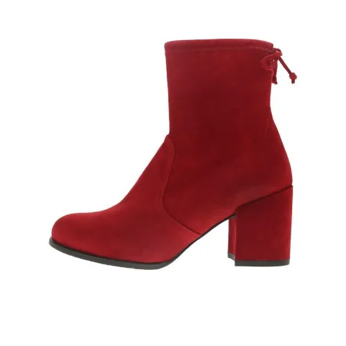 Stuart Weitzman Ankle Boots Women's Red