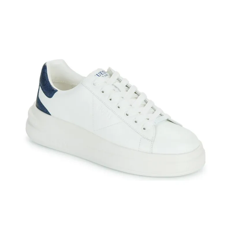 GUESS Elbina Low Top Casual Shoes Women's White-11