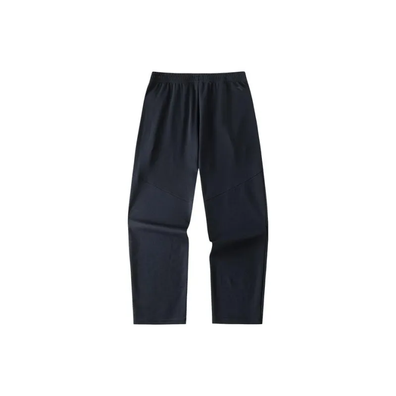 Anta Basketball Collection Knitted Sports Pants Men's Basic Black-1