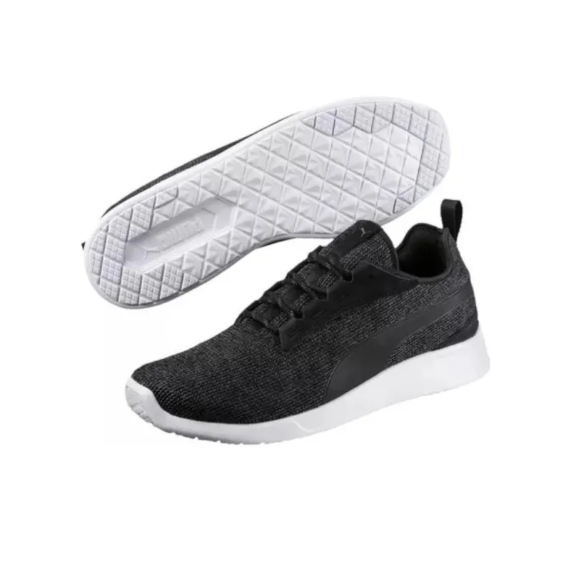 PUMA Run XX Nitro Cushioning Anti-Slip Wear-Resistant Breathability Low-Top Running Shoes Men's Gray Black-2