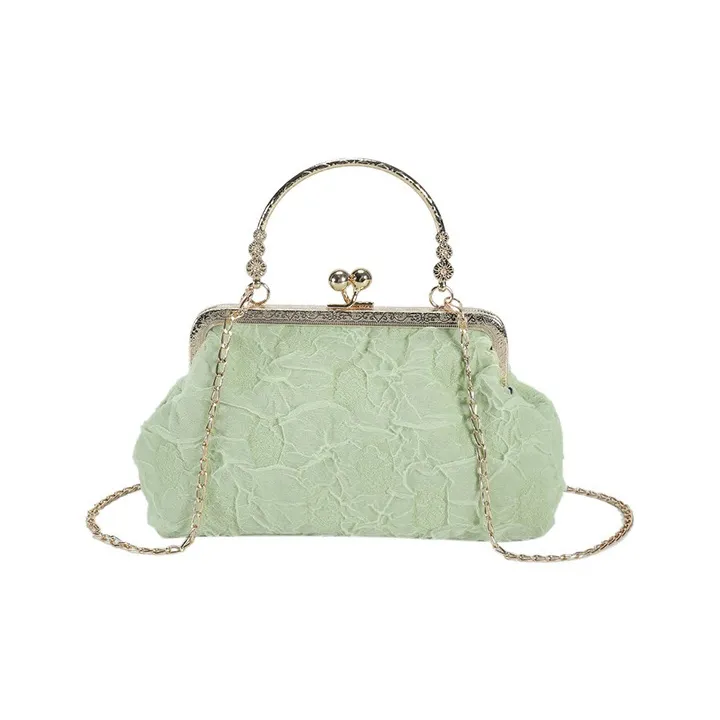 ALOENEY PU Shoulder Bag, Crossbody Bag, Handbag Small Size Women's Green/White/Pink/Black-0