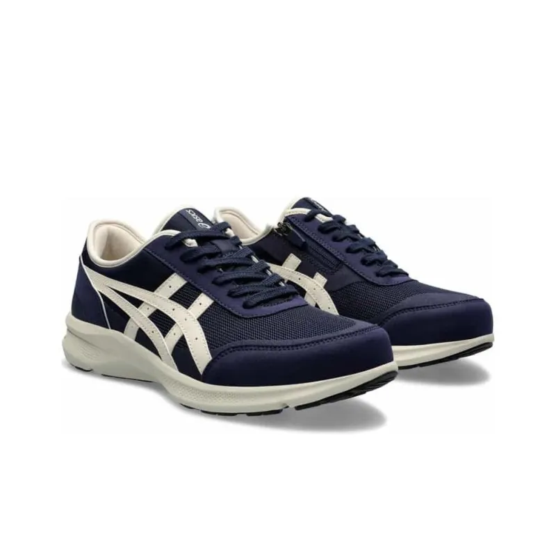 Asics Hadashi Walker Durable Breathable Low Top Casual Shoes Men's White Blue 3E Width-2