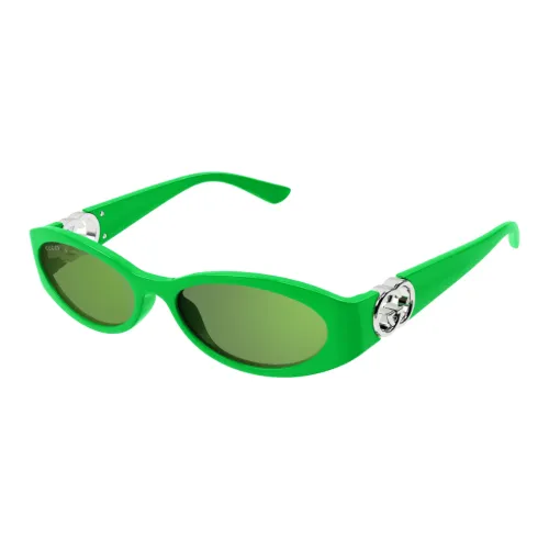 GUCCI Oval Frame Sunglasses
