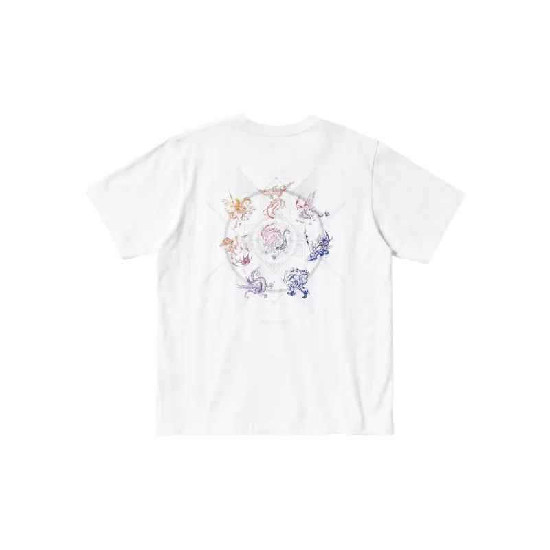 UNIQLO Final Fantasy Co-brand T-Shirts Men White-1