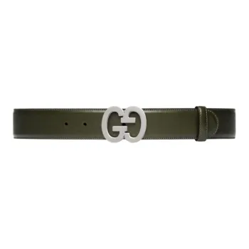 GUCCI Gg Buckle Wide Belt