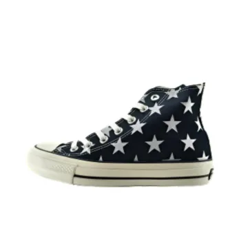Converse All Star Anti-Slip Wear-Resistant High-Top Canvas Shoes Unisex Black Beige