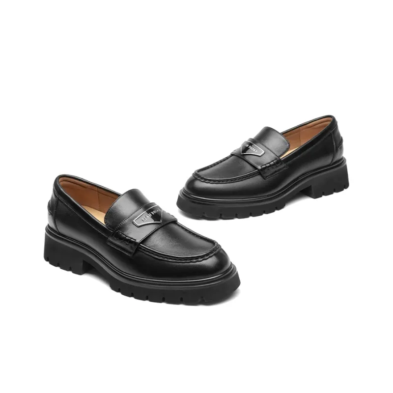Beau Today Loafers Women's Black-3