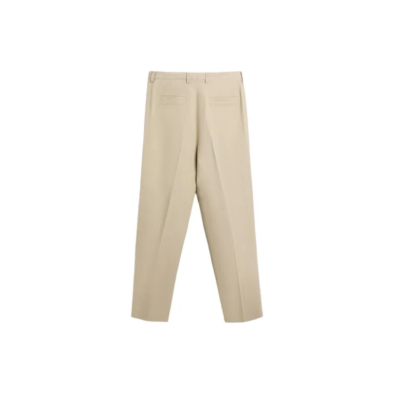 ZARA Suit Trousers Men Beige-1