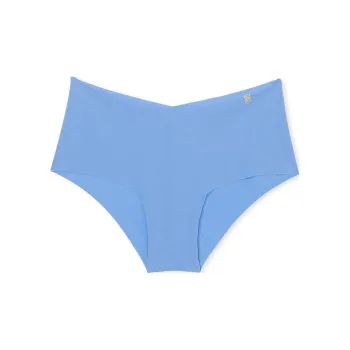 Victoria's Secret PINK NO-SHOW No-Show Cheeky Panty/Blue Bonnet Underpants Women's 1 Pack Light Blue