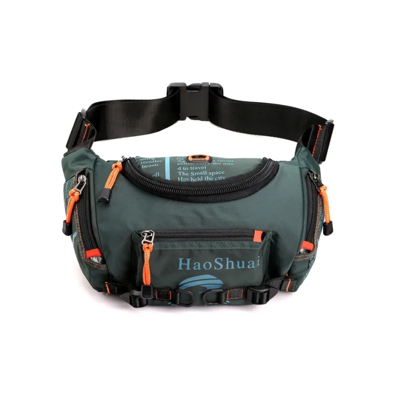 Venerable Brahma Nylon Shoulder Bag Crossbody Bag Regular Men's Dark Blue/Army Green/Black/Camouflage/Jasper-12