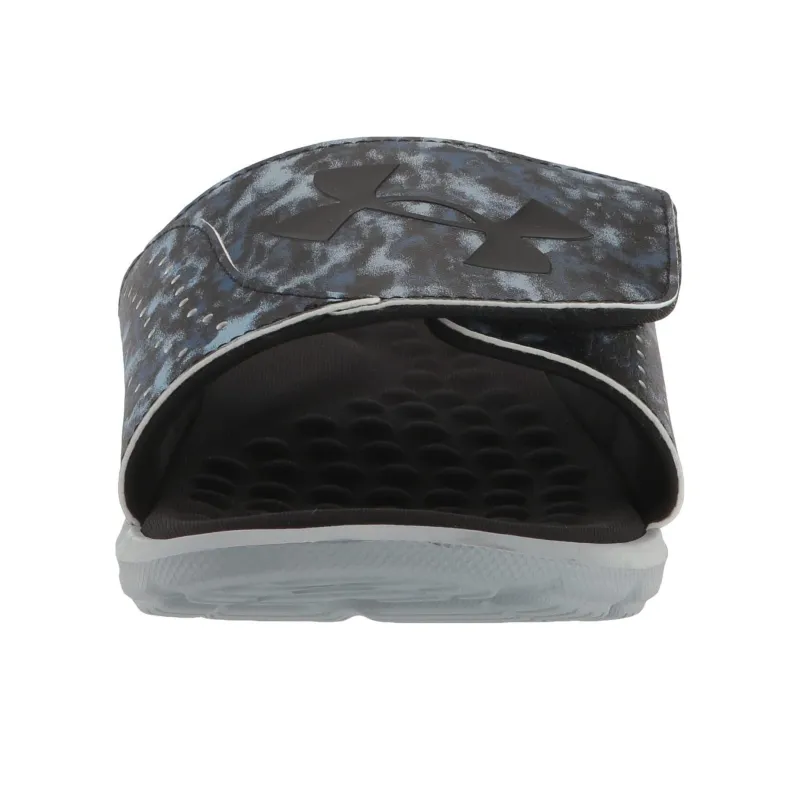 Under Armour Ignite 7 Graphic Strap Slide 'Harbor Blue Camo'-4