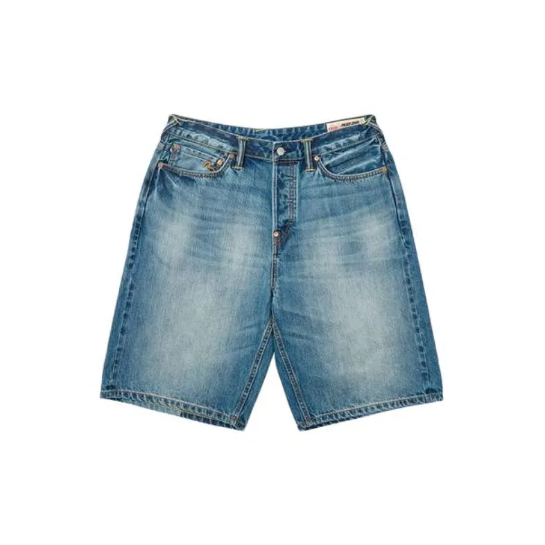 PALACE X Evisu Long Denim Short-1