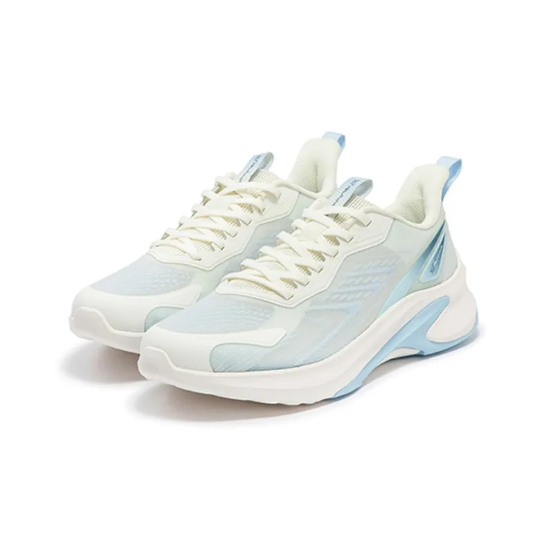361° Sharp Teeth Slip Resistant, Abrasion Resistant, Breathable Low Top Running Shoes Men's Glacier Blue-2
