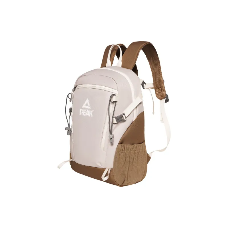 PEAK 300D Dobby Fabric Backpack Unisex Camel/Jasper/Black White-1
