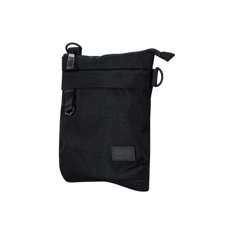 Anta Fabric Crossbody Bag Unisex Basic Black-1