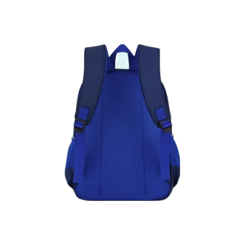 XTEP Fabric Student Bag Regular Men's Dark Blue Pink-2