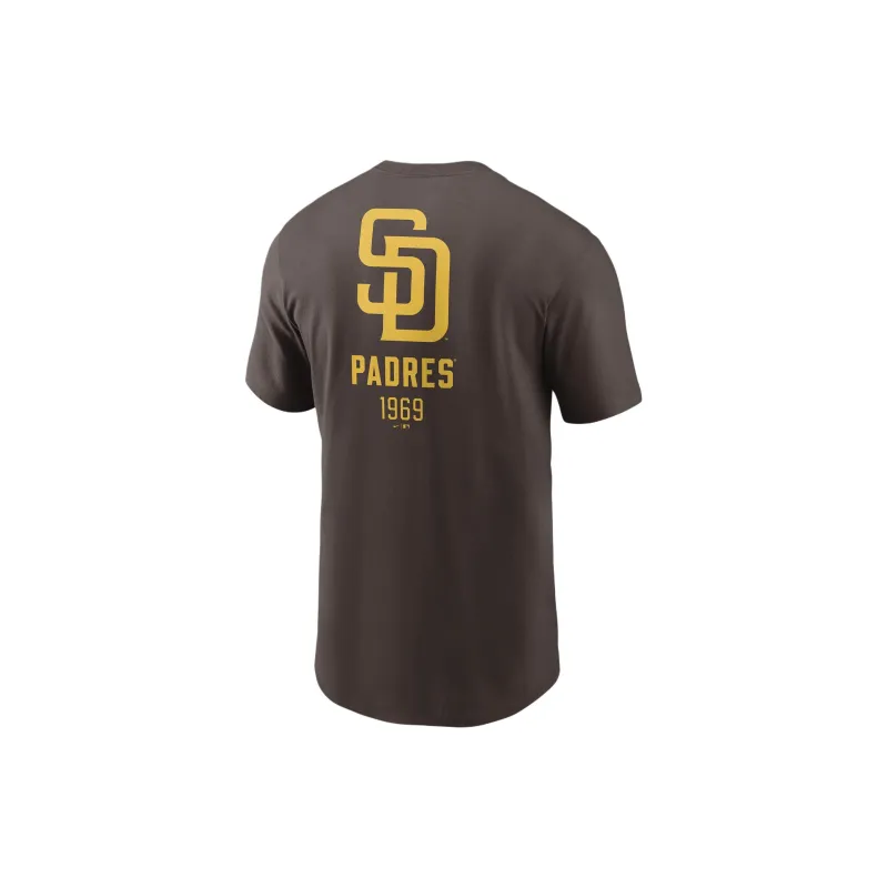 Nike T-Shirt San Diego Padres Men's Brown-1