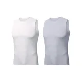 [2 Pack]White+Light Gray
